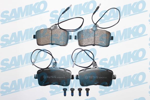Колодки тормозные дисковые - Samko 5SP1196