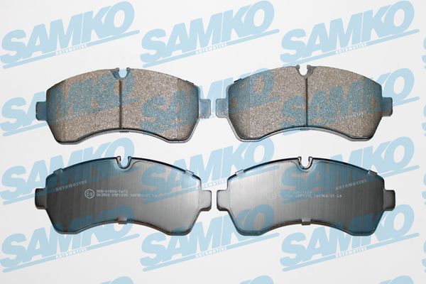 Колодки тормозные дисковые - Samko 5SP1295