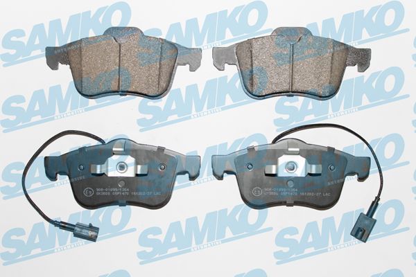 Колодки тормозные дисковые - Samko 5SP1470