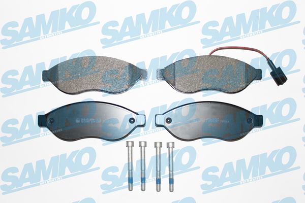 Колодки тормозные дисковые | перед | - Samko 5SP1287