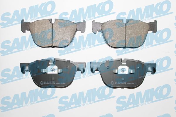 Колодки тормозные дисковые - Samko 5SP1496
