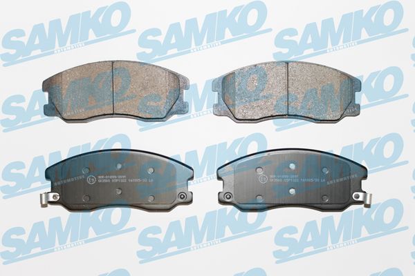Колодки тормозные дисковые - Samko 5SP1322