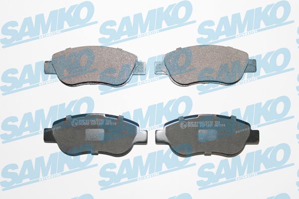 Колодки тормозные дисковые - Samko 5SP1491