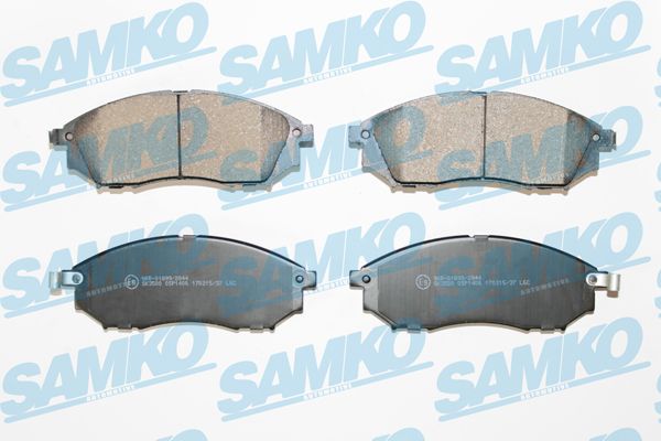Колодки тормозные дисковые - Samko 5SP1406