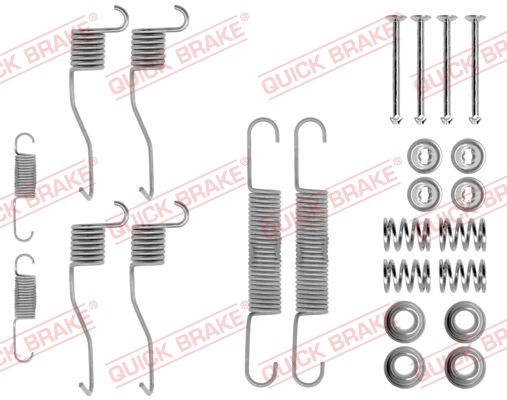 Ремкомплект тормозных колодок - Quick Brake 1050639R
