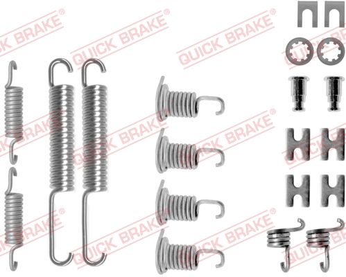 Ремкомплект тормозных колодок - Quick Brake 1050702R