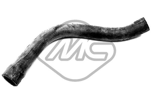 Патрубок радиатора BMW E36 1.6i/1.8i m40/m43 <95 | лев | - Metalcaucho 09487