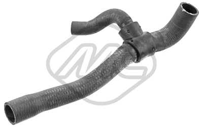 Патрубок радиатора VW passat 1.9td - Metalcaucho 08382