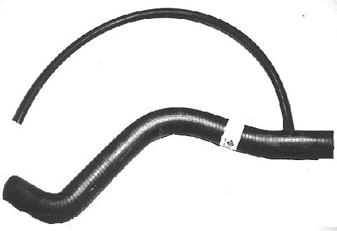 Шланг радиатора VW passat 88 1.8 3 vias - Metalcaucho 07923