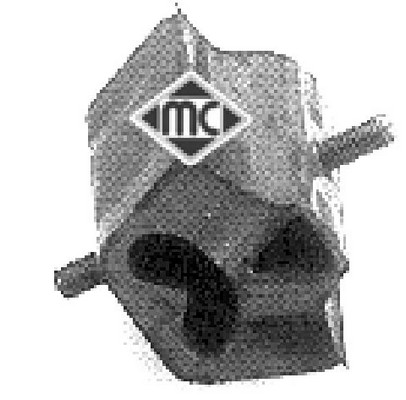 Подушка двигателя | зад прав/лев | - Metalcaucho 00546