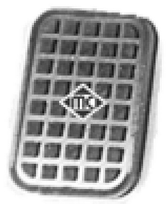 Накладка НА педаль сцепления ax-106 - Metalcaucho 02773