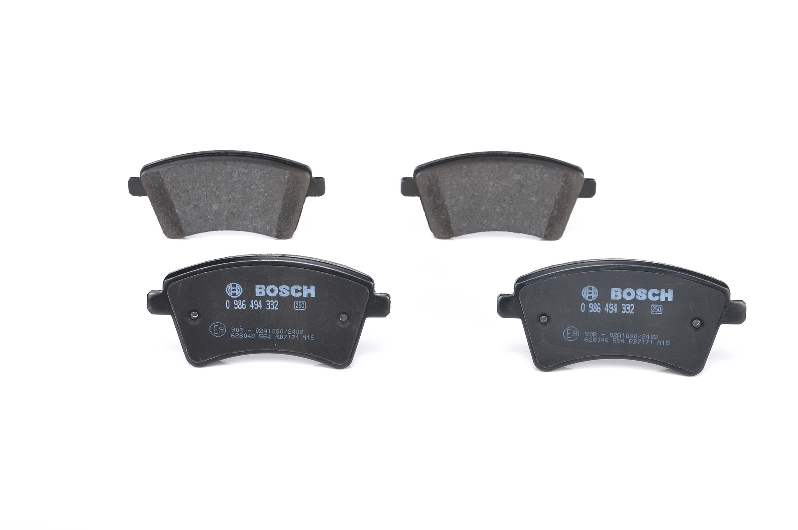 Колодки тормозные дисковые - Bosch 986494332