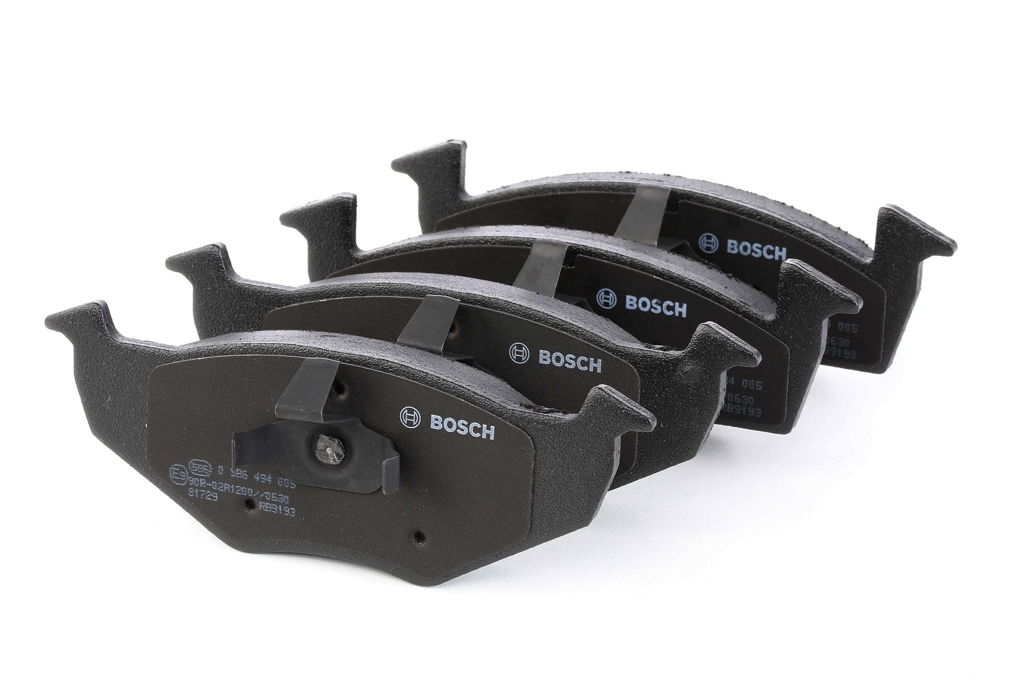 Комплект тормозных колодок, дисковый тормоз Bosch 986494005