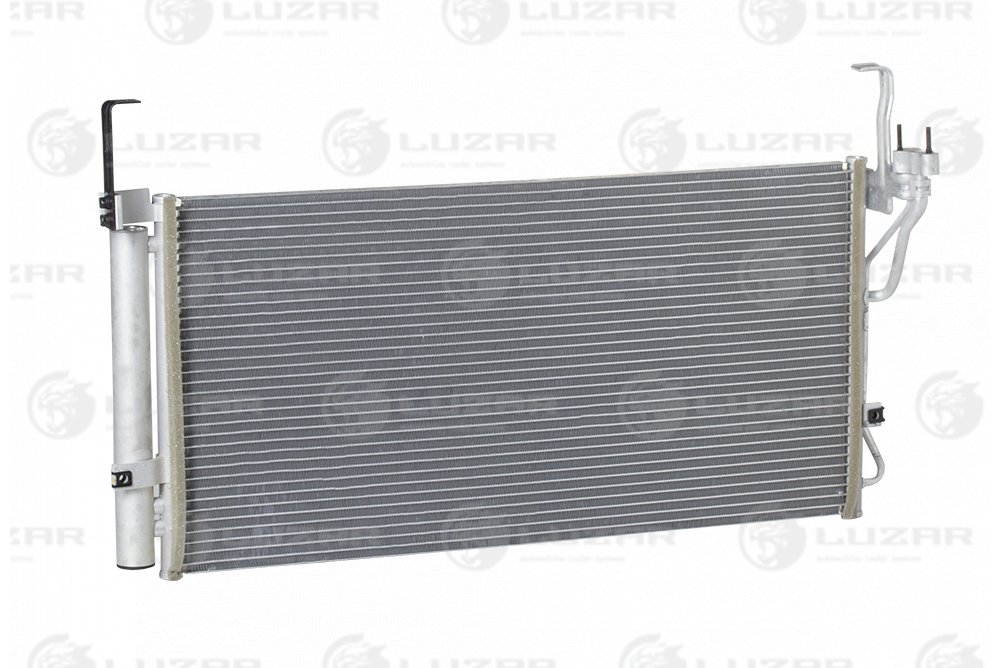 Радиатор кондиц. с ресивером для а/м Hyundai SantaFe (00-) - Luzar LRAC 0826
