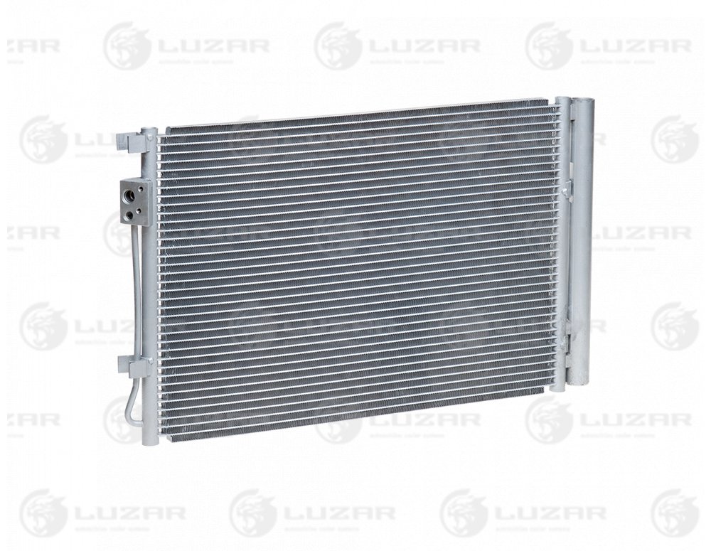 Радиатор кондиц. с ресивером для а/м Hyundai Solaris/Kia Rio (10-) - Luzar LRAC 08L4