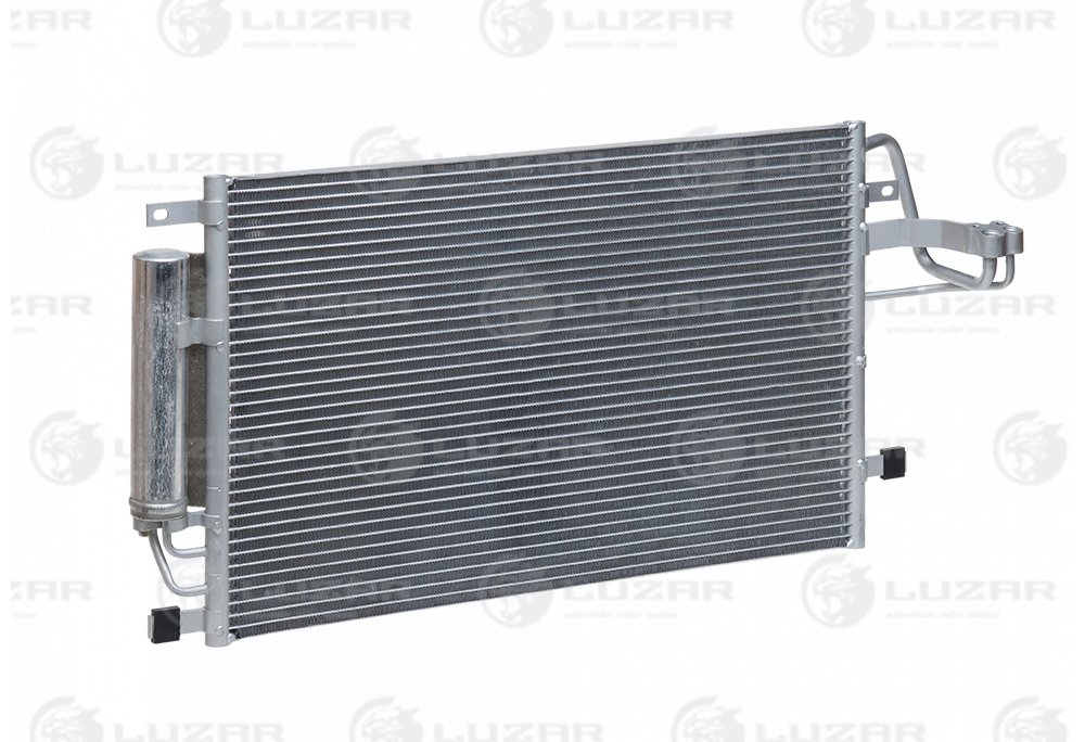 Радиатор кондиц. с ресивером для а/м Hyundai Tucson/Kia Sportage (04-) - Luzar LRAC 08E2