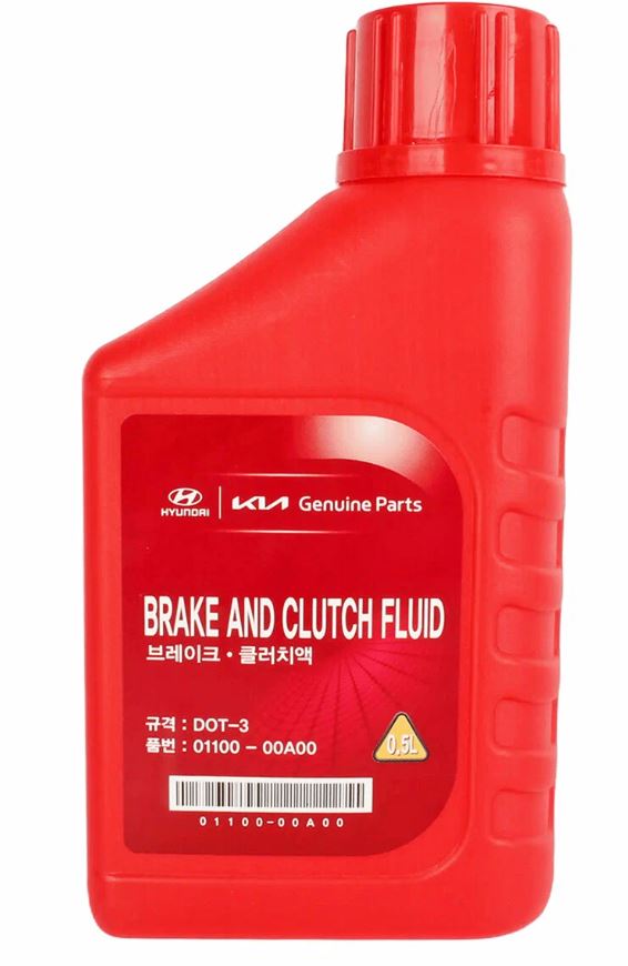 Жидкость тормозная dot 3 brake fluid 05л Hyundai Kia 01100-00A00 928₽