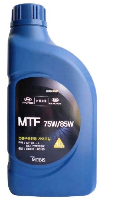 75w-85 MTF API gl-4, 1л (полусинт. транс. масло) - Hyundai/Kia 04300-00110