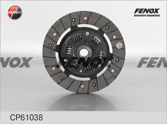 Диск сцепления - Fenox CP61038