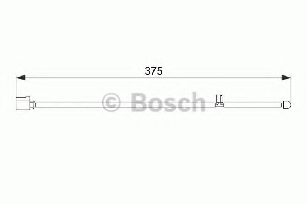 Датчик износа тормозных колодок  Bosch                1 987 474 562
