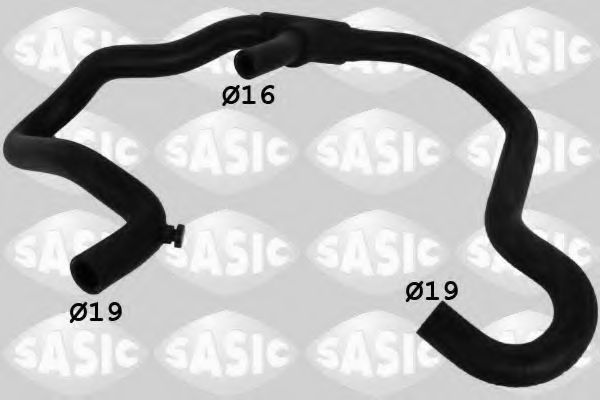 Патрубок системы охлаждения - Sasic 3404039