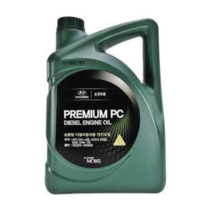 Моторное масло hyundai premium pc diesel engine oil sae10w-30 ch-4 (6л) - Hyundai/Kia 0520000600
