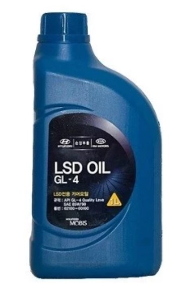 85w-90 LSD Oil API gl-4, 1л (мин. транс. масло) - Hyundai/Kia 02100-00100