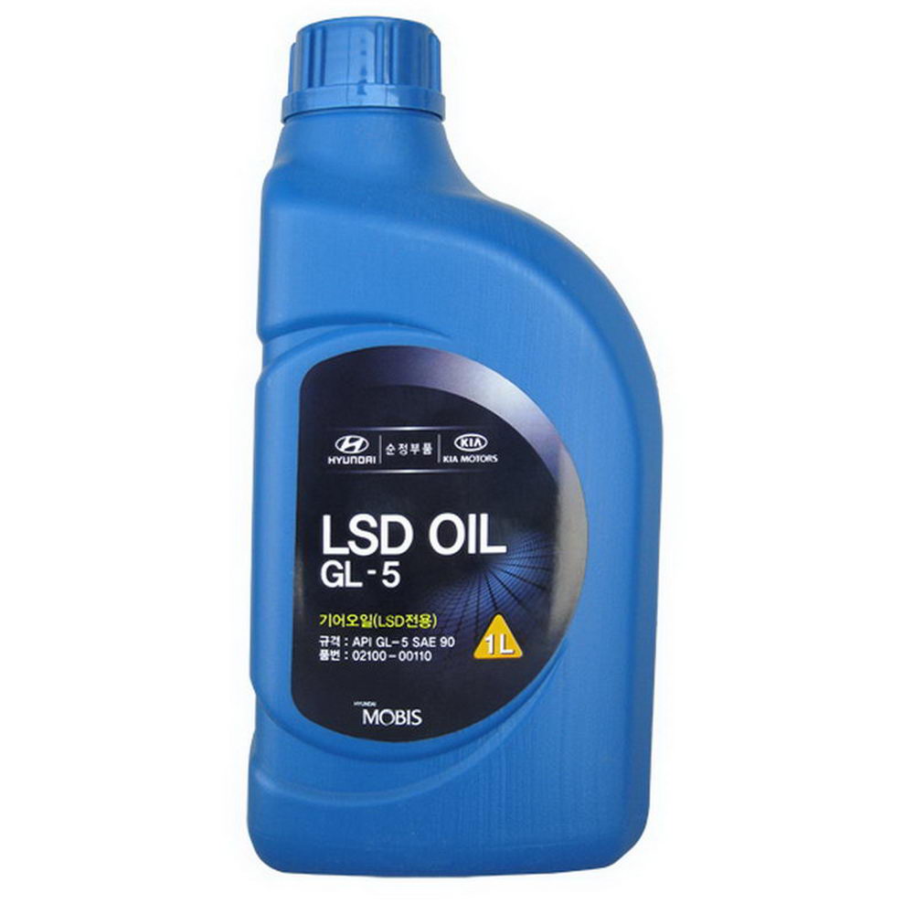 90W LSD Oil API gl-5, 1л (мин. транс. масло) - Hyundai/Kia 02100-00110