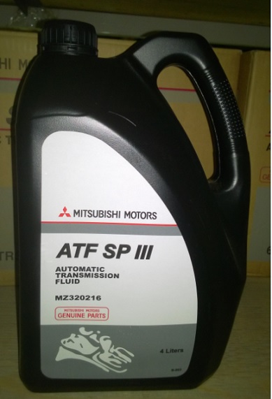 Трансмиссионное масло mitsubishi atf sp-iii ( 4л) - Mitsubishi MZ320216