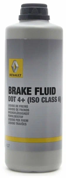 Жидкость тормозная 0.5l dot-4+ - Renault 7711575504