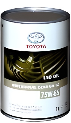 75w-85 Differential Gear Oil LX API gl-5 lsd, 1л (синт. транс. масло) - Toyota 08885-81070