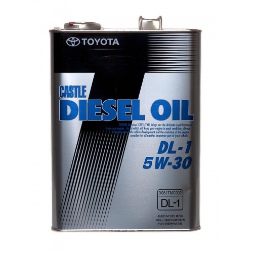 5W-30 CASTLE Diesel Oil JASO DL-1 , 4л (синт. мотор. масло) - Toyota 08883-02805