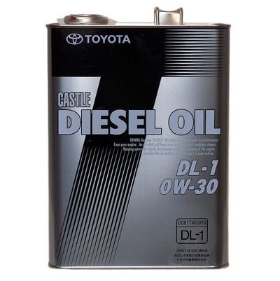0w-30 castle Diesel Oil jaso dl-1 , 4л (синт. мотор. масло) - Toyota 08883-02905