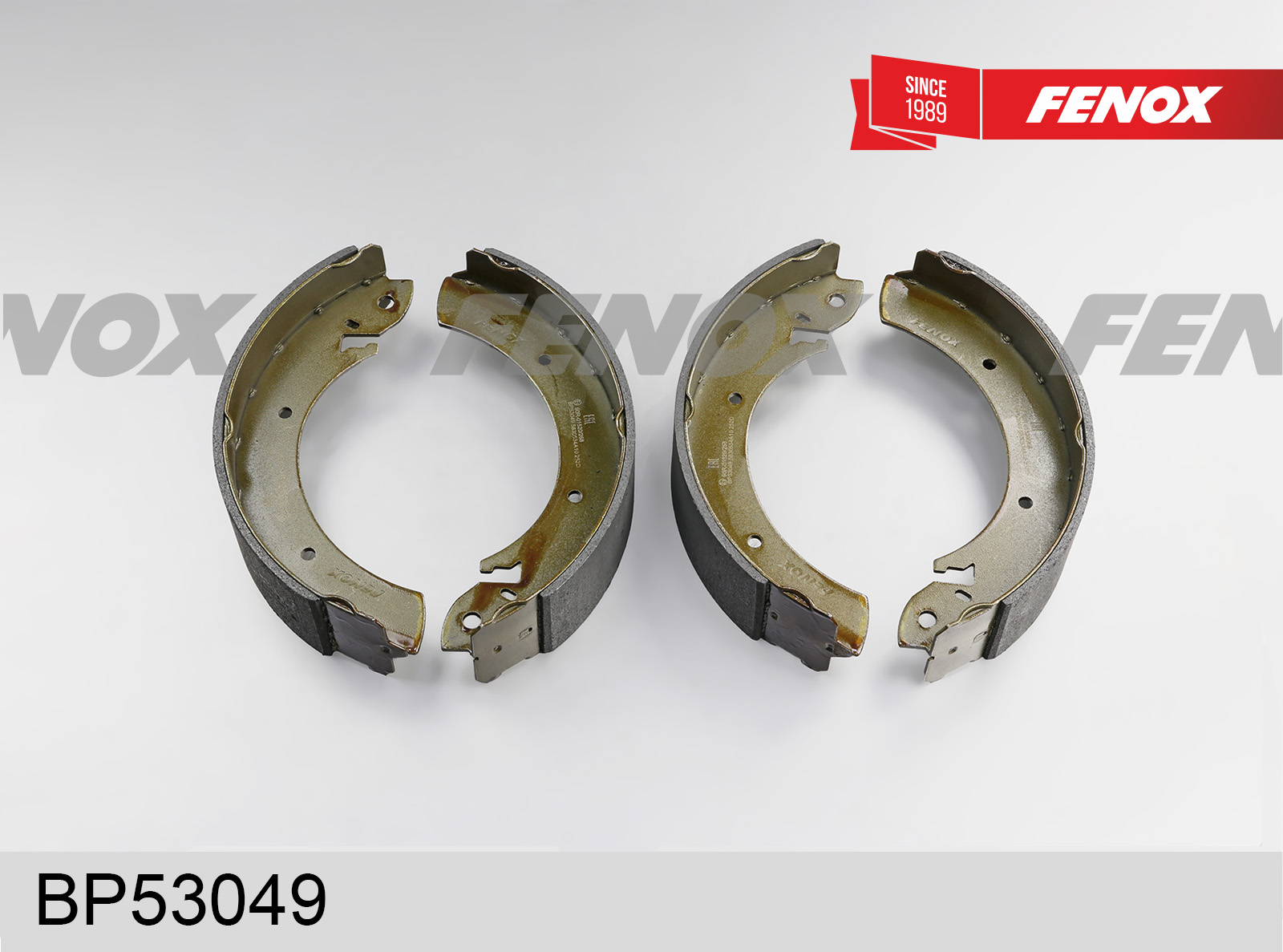 Колодки тормозные барабанные | зад прав/лев | - Fenox BP53049