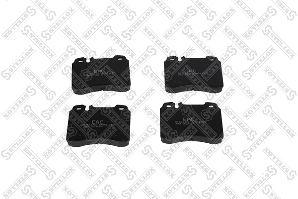 Колодки дисковые п. MB w201 2.5i 90-93 | перед | - Stellox 390 020-SX