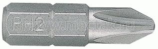 Вставка бита торцевая 1/4, Phillips, ph2, l = 25 мм - King Tony 102502P