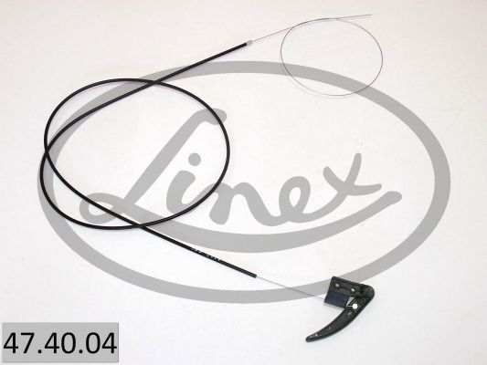 Трос открывания замка капота - LINEX 47.40.04