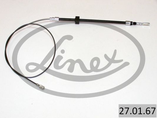 Трос стояночного тормоза  - LINEX 27.01.67