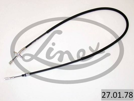 Трос стояночного тормоза | прав | - LINEX 27.01.78
