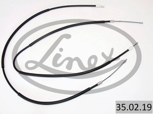 Трос стояночного тормоза  - LINEX 35.02.19