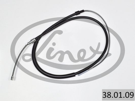 Трос стояночного тормоза | прав | - LINEX 38.01.09