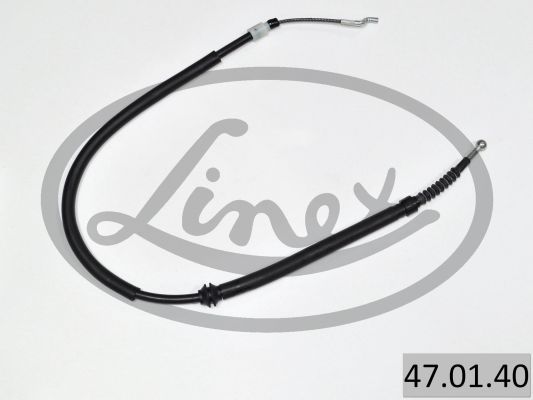 Трос стояночного тормоза | прав | - LINEX 47.01.40