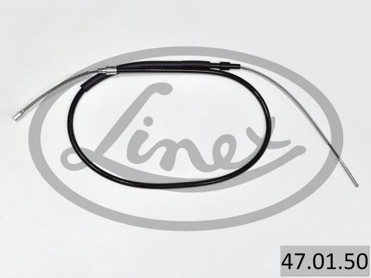 Трос стояночного тормоза | прав | - LINEX 47.01.50