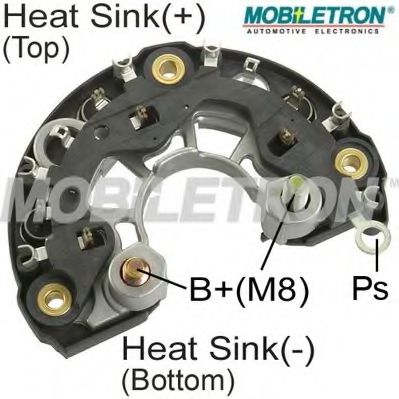 Плата диодов генератора - Mobiletron RB-113H