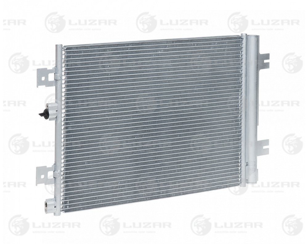 Радиатор кондиц. с ресивером для а/м Lada Largus (12-)/Renault Logan (08-) - Luzar LRAC 0961