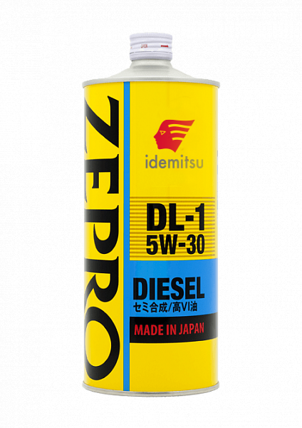 5W-30 ZEPRO DIESEL DL-1 4л (синт. мотор. масло) - IDEMITSU 2156-004