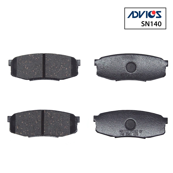 Колодки тормозные дисковые | зад | - ADVICS SN140
