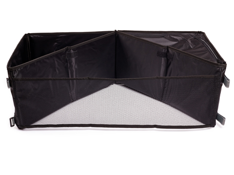 Органайзер в багажник iSky, полиэстер, 36x36x23,5 см, черный, трансформер - ISKY iOR-30