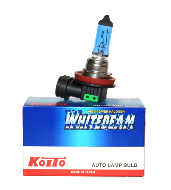 Лампа накаливания H11 12V 55W (100w) Whitebeam - KOITO 0750W