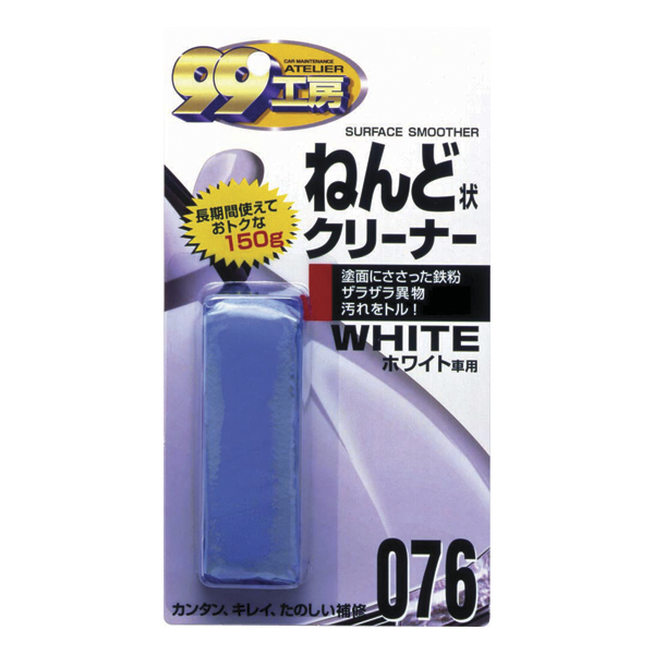 Очиститель кузова на основе глины Surface Smoother White, 150 гр - SOFT99 09076
